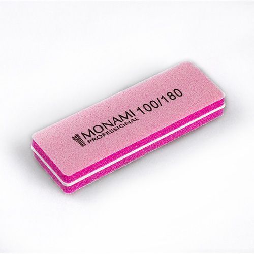Monami, Баф прямоугольный мини (розовый) 100/180