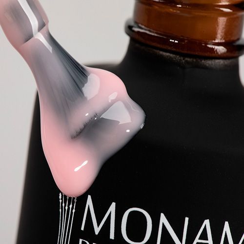 Monami, Rubber Base ROSE - Каучуковая камуфлирующая база розовая, 15 г